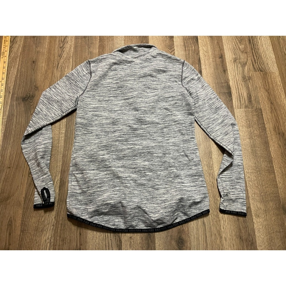 Victoria's Secret Shirt, Women's Small, Gray, Turtleneck, 1/4 Zip Up, Pullover - Picture 2 of 10